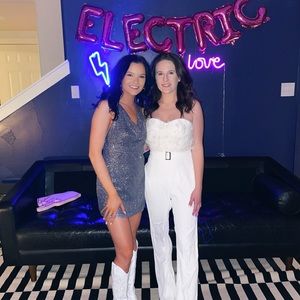 Hello Molly Disco Eternal Dress Silver